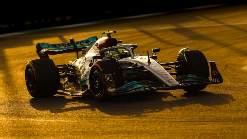 Lewis Hamilton Mercedes Saudi Arabian GP 2022