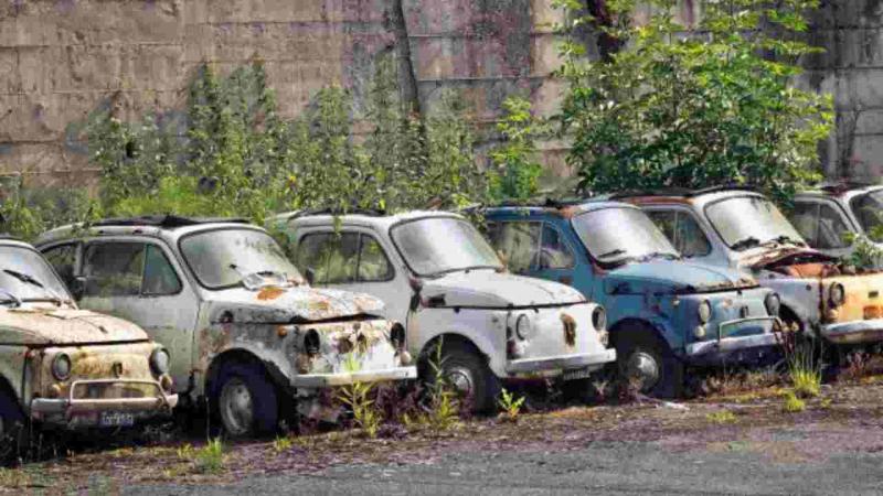 Fiat 500 Graveyard