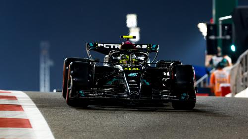 O Lewis Hamilton στον τελευταίο αγώνα της W14, στο GP Άμπου Ντάμπι 2023