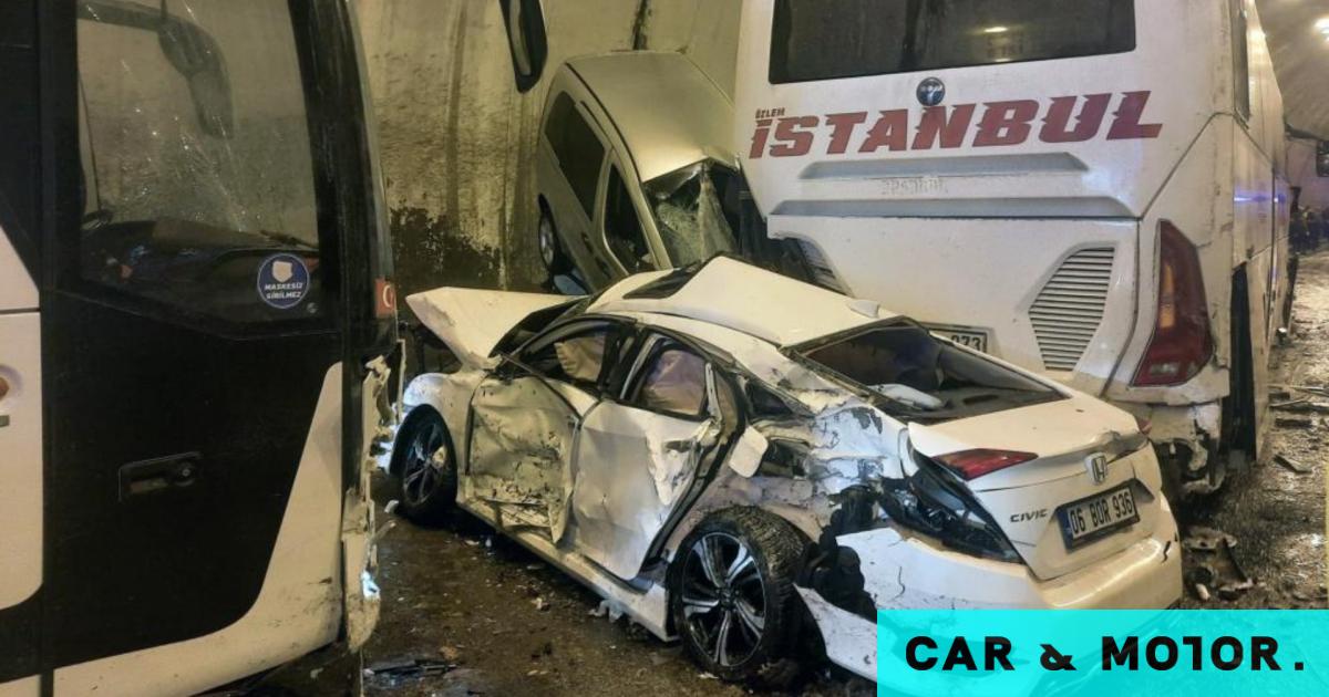 Καραμπόλα 18 οχημάτων σε τούνελ στην Τουρκία – Δείτε πώς έγινε | carandmotor.gr