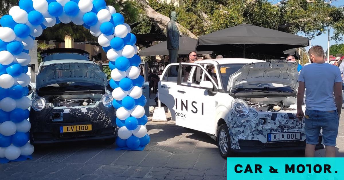 The new cheap car that was shown for the first time in Greece