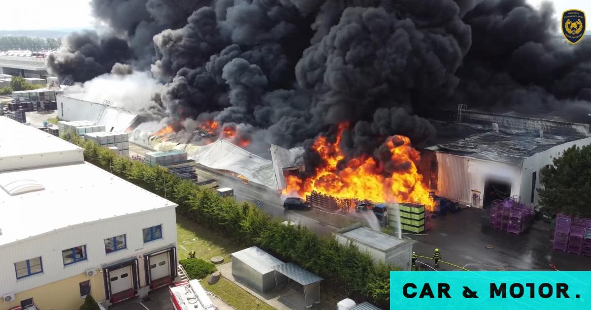 Fire at parts factory and Toyota halt production