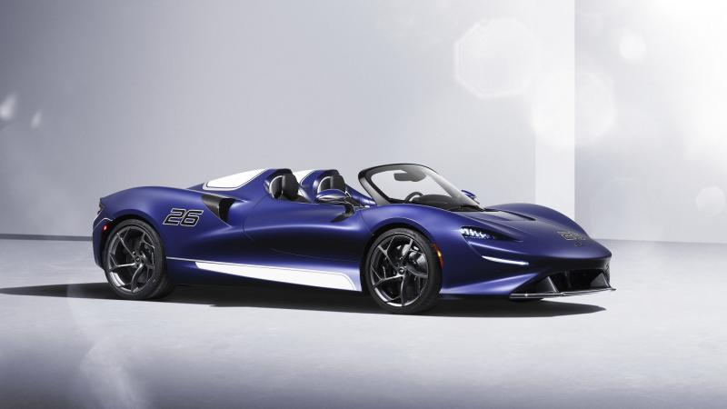 mclaren elva σε έκδοση με παρμπρίζ