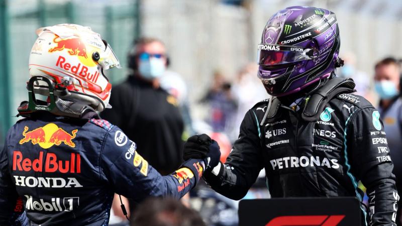 Lewis Hamilton Max Verstappen