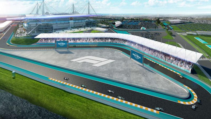 F1 Miami Circuit Hard Rock Stadium