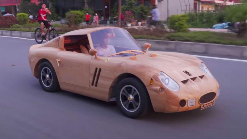 Ferrari 250 GTO Wooden