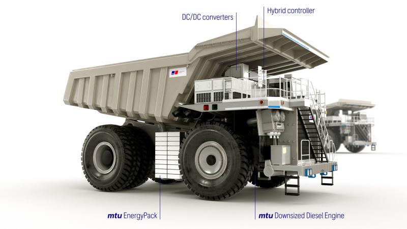 Rolls Royce Hybrid Haul Truck