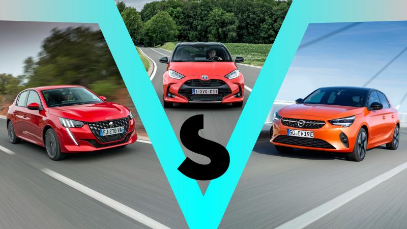 Peugeot 208 vs Toyota Yaris vs Opel Corsa 2021