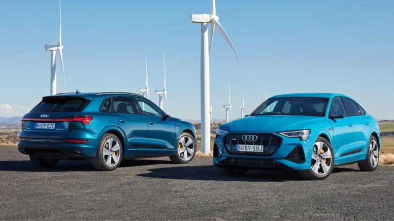 Audi e-tron range