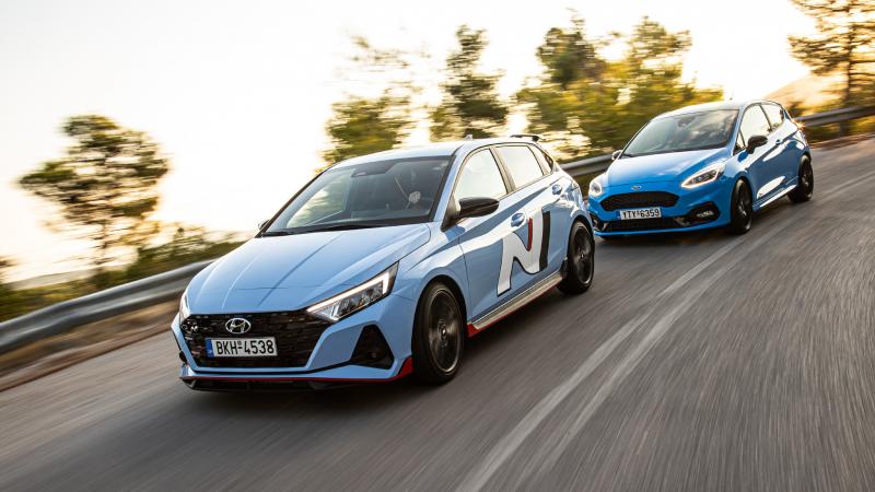 Hyundai i20 N vs Ford Fiesta ST