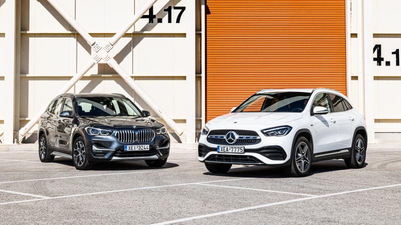 Mercedes GLA vs BMW X1