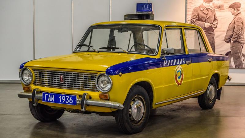 Soviet Police Car 1