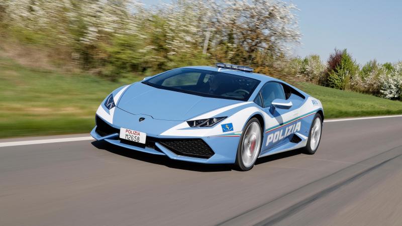 Italian State police Lamborghini Huracan