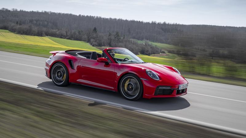 Porsche 911 Turbo S Cabriolet 1