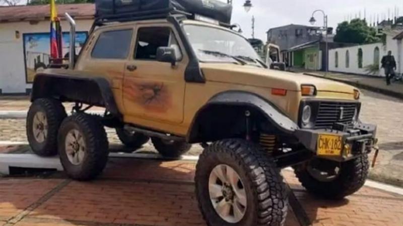 Lada Niva 6X6 2021 κολομβία