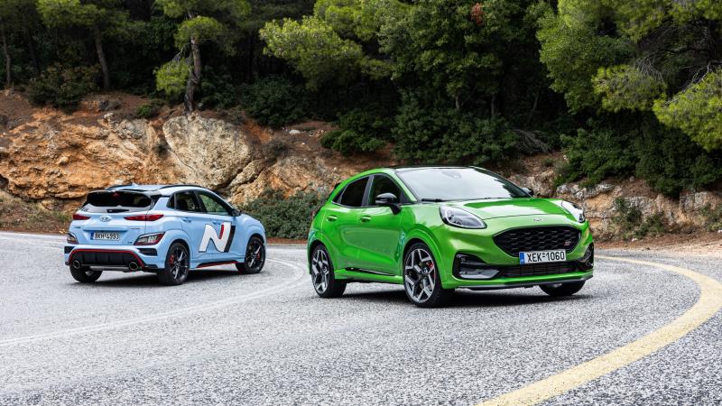 Hyundai Kona N vs Ford Puma ST