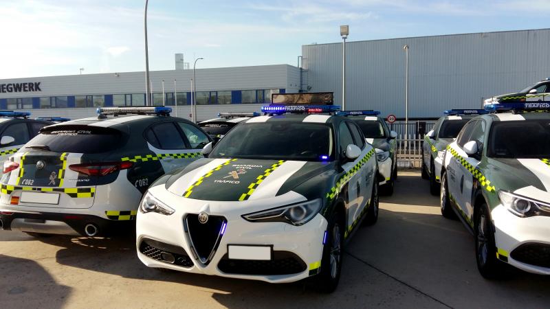 alfa romeo stelvio police