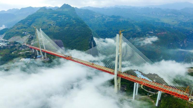 ψηλότερη γέφυρα στον κόσμο στην Κίνα 2021