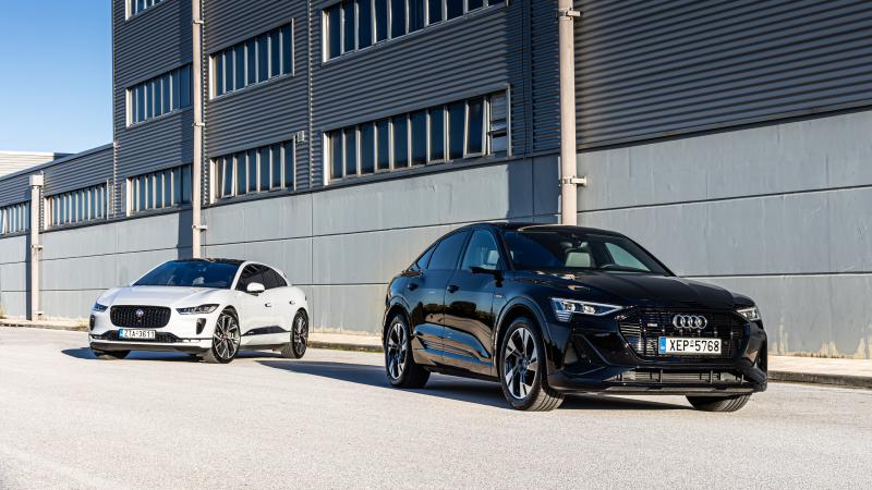 Jaguar i-Pace vs Audi e-tron Sportback