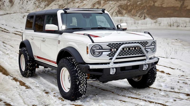 Ford Bronco Pope Francis Center First Edition