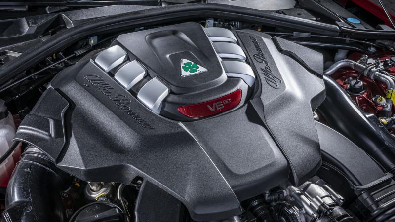 Alfa Romeo Giulia QV Engine