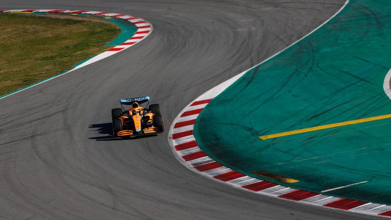 McLaren MCL36 Shakedown