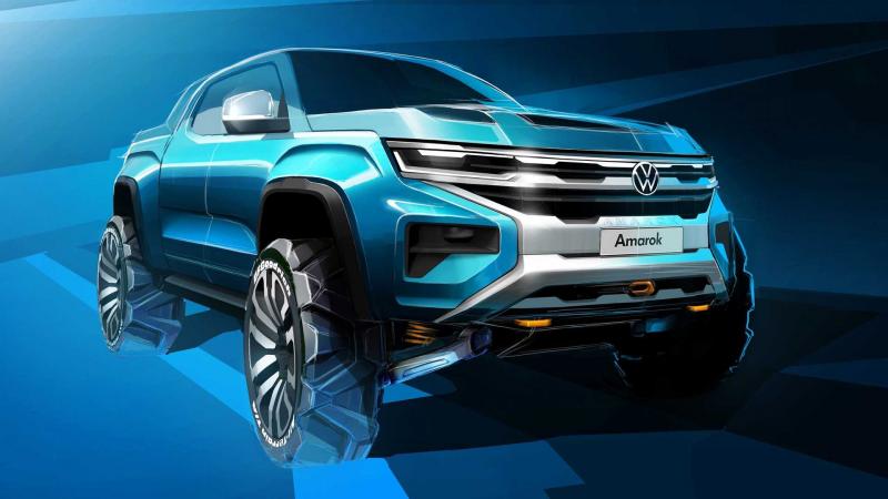 VW Amarok teaser