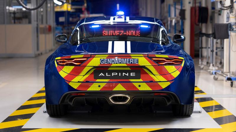 Alpine A110S Gendarmerie