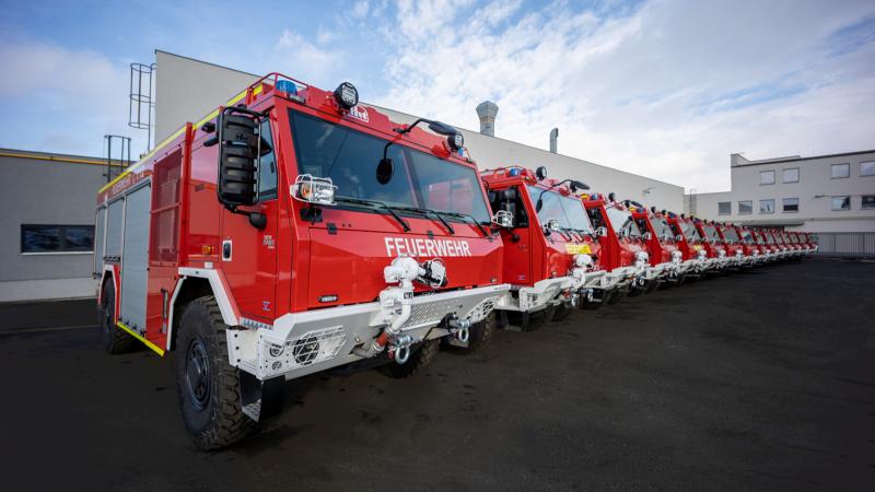 Νέα πυροσβεστικά οχήματα Tatra Γερμανία 2022