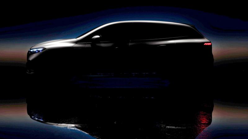Mercedes EQS SUV teaser