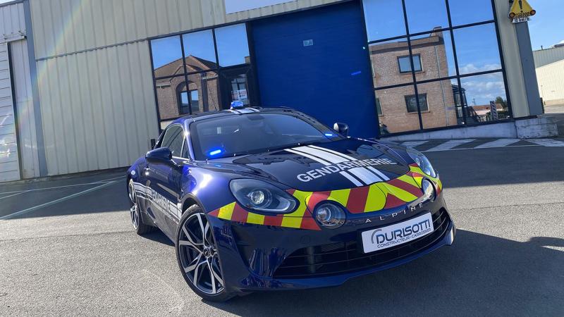 Alpine A110S Police 1