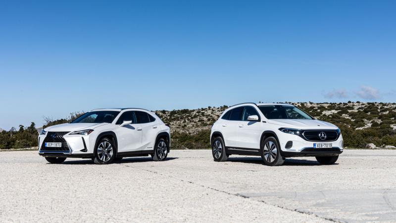 Lexus UX 300e vs Mercedes-Benz EQA 250 3