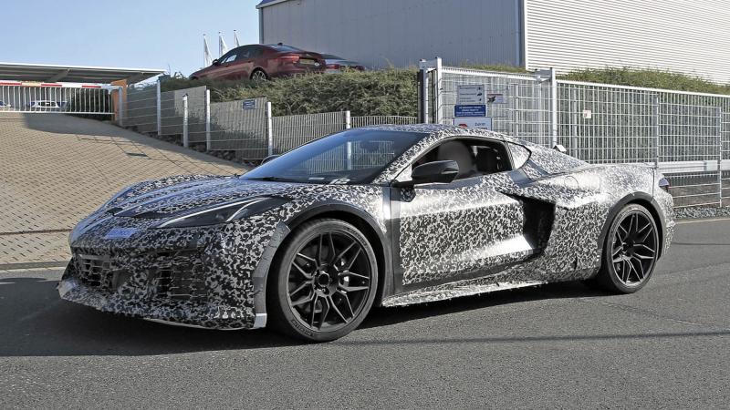 Chevy Corvette C8 Hybrid spy