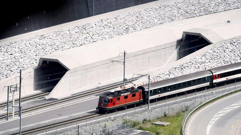 Gotthard Base Tunnel (GBT) το μακρύτερο, βαθύτερο τούνελ στον κόσμο 2022