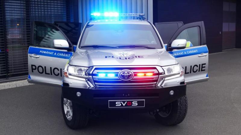 Toyota Land Cruiser νέα περιπολικά Τσεχία 2022