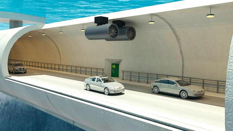 Salamina's tunnel