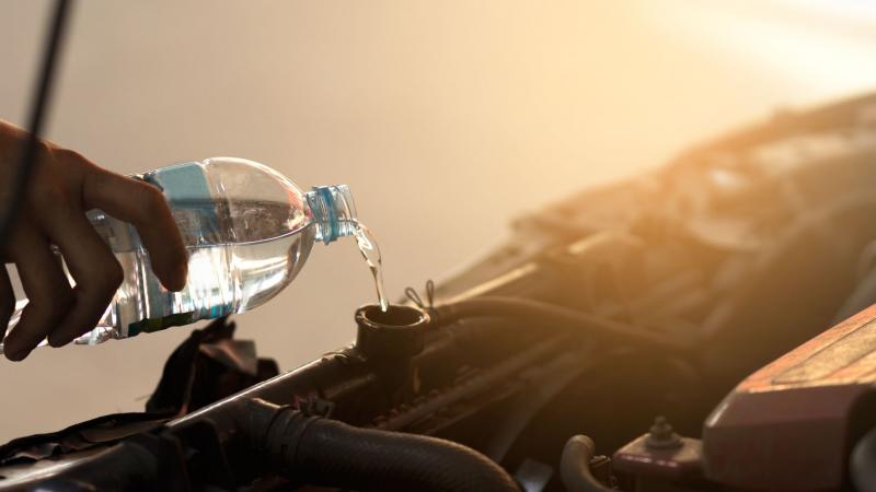 Water in car radiator 2