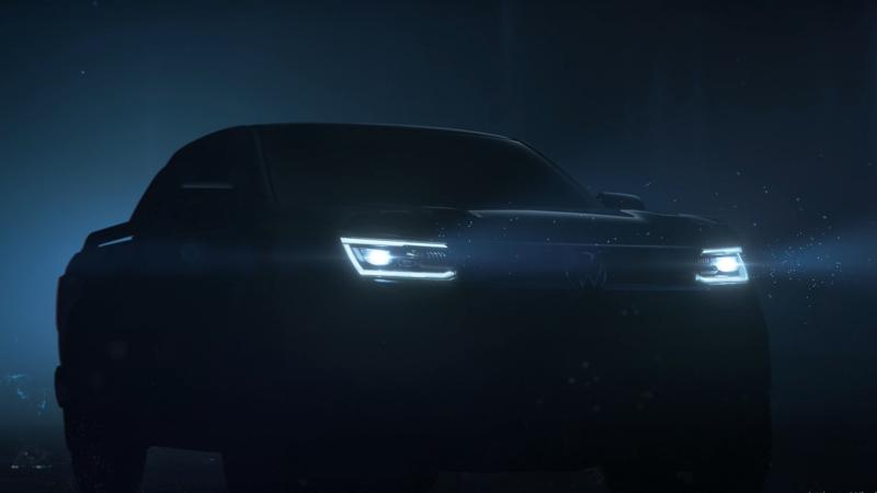 Volkswagen Amarok pick up νέο teaser video 2022