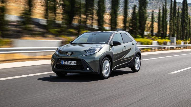 Νέο toyota aygo x οδηγούμε στην Ελλάδα 2022