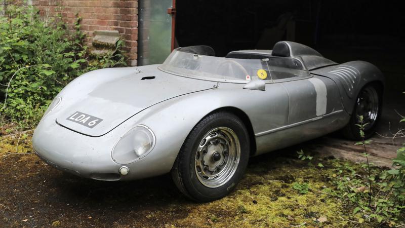 Porsche 550 Spyder Barn Find