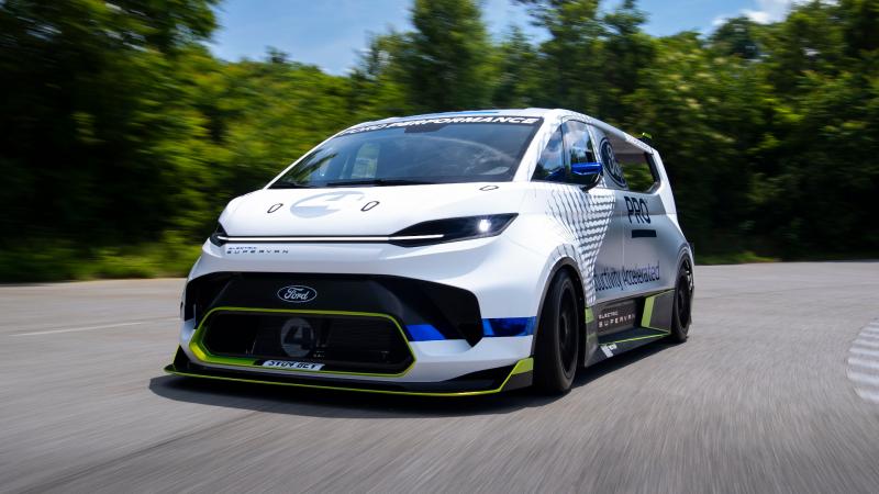 Ford Pro Electric SuperVan 2022 Goodwood Festival of Speed