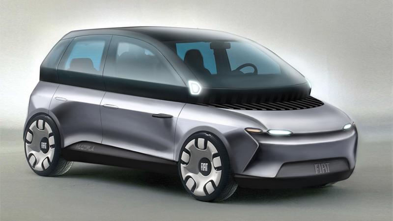 Fiat Multipla render