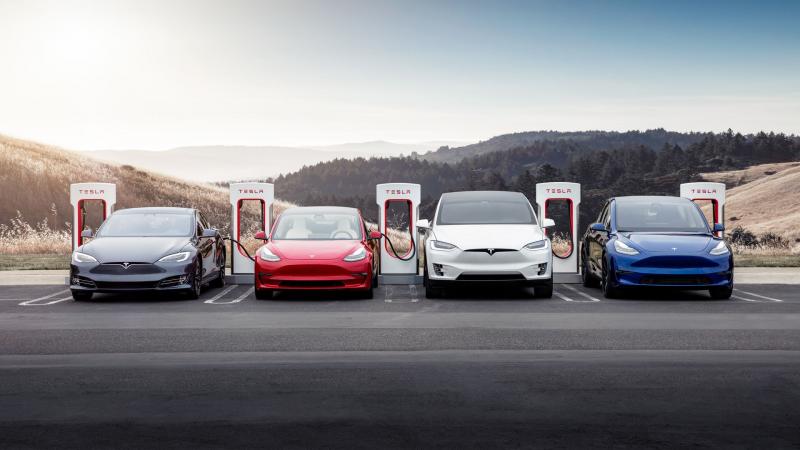 Tesla charging 1