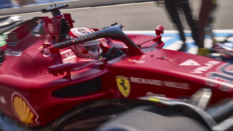 Charles Leclerc GP France 2022