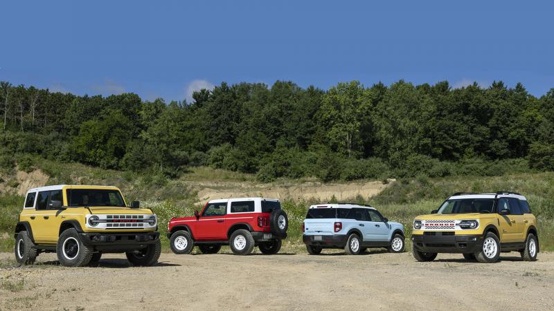 Ford Bronco Heritage Editions