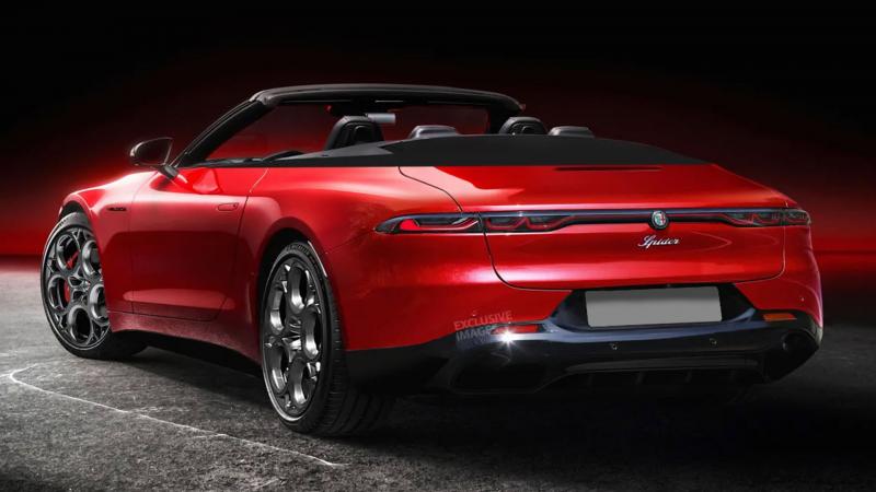 Alfa Romeo Spider render