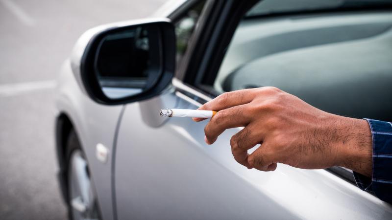 Smoking in car