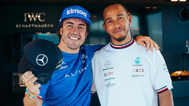 Fernando Alonso και Lewis Hamilton
