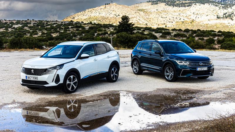 Peugeot 3008 vs VW Tiguan 1