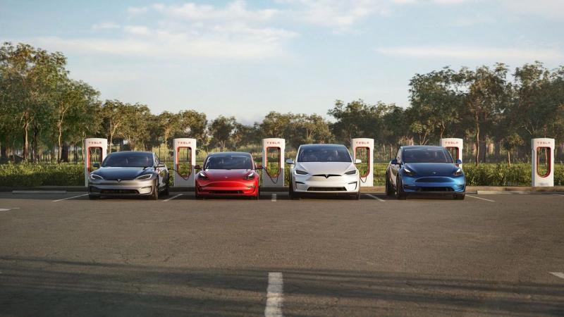 Tesla Superchargers